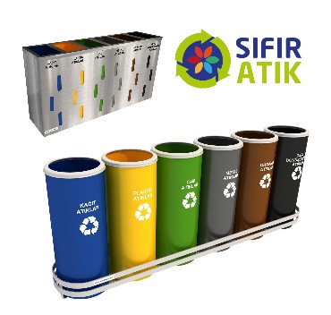 6 lı Sıfır Atık Kutuları