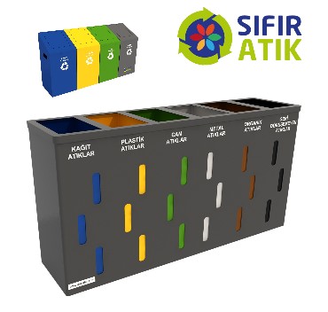 Metal Sıfır Atık Kutuları