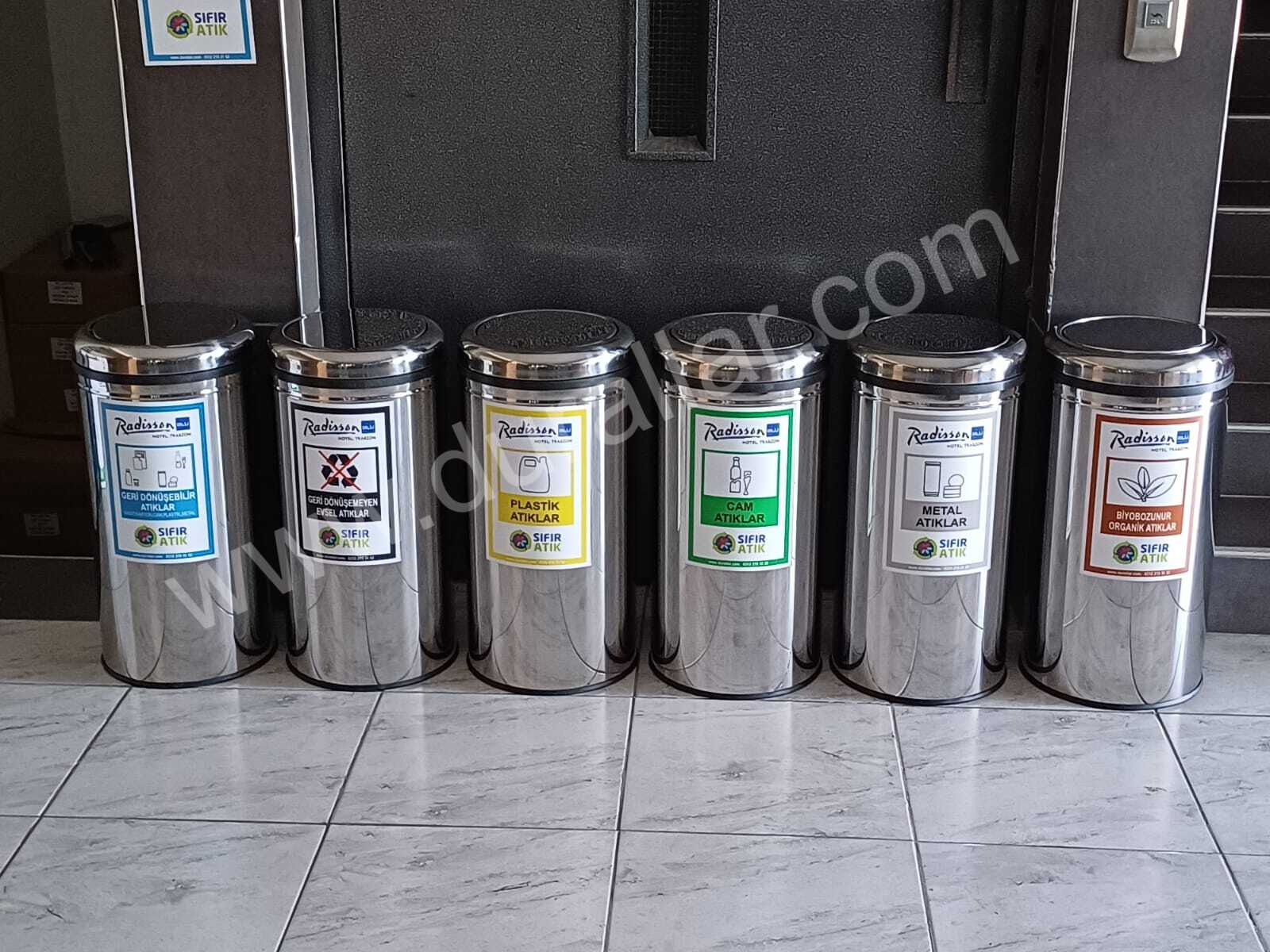 döner kapaklı sıfır atık kutusu